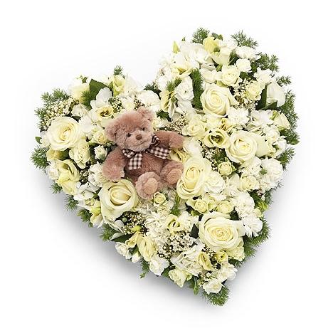 White Rose Heart Tribute: Pure Love & Eternal